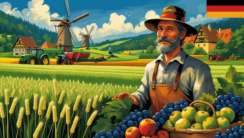 Agricultura da Alemanha: produtividade, diversidade e inovação
