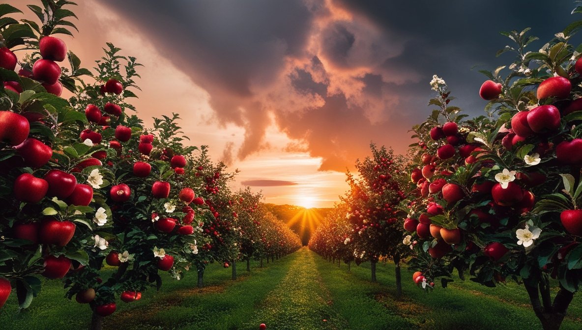 Produção de maçã na Polônia