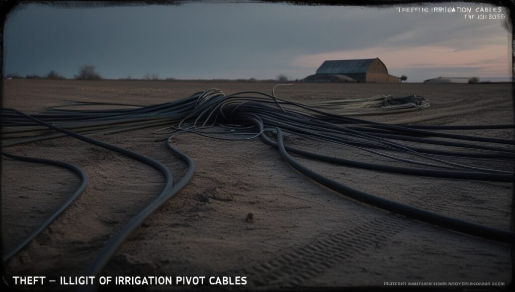 Roubo de cabos em pivôs de irrigação | Como evitar