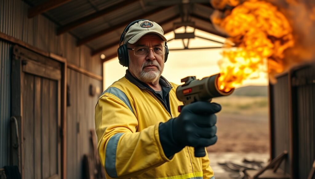 Por que a vassoura de fogo é fundamental na criação de galinhas caipiras