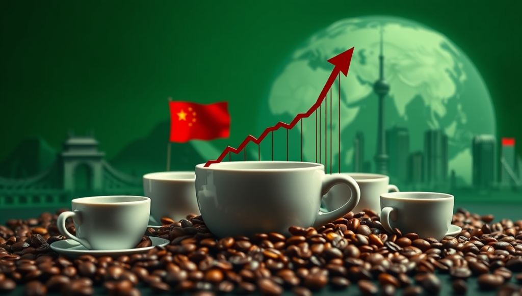 Alta do Café: China está tomando café