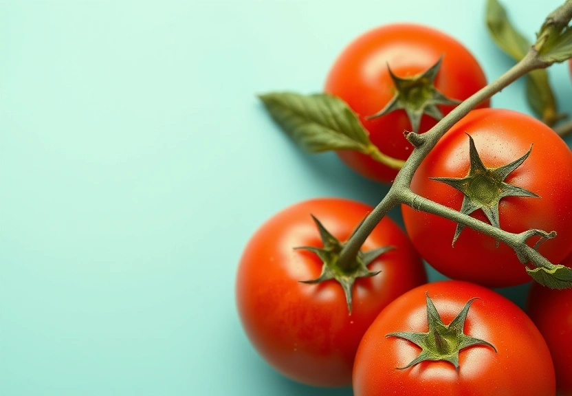 Representação visual de Tomate: Fruta ou Hortaliça? Descubra a Verdade e Sua Curiosa Classificação