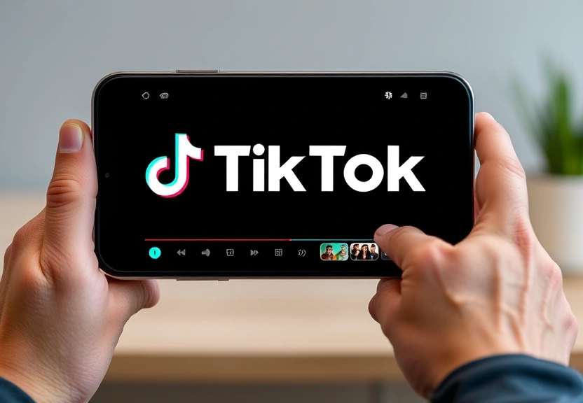 Representação visual de TikTok aposta em IA para transformar a criação e edição de vídeos