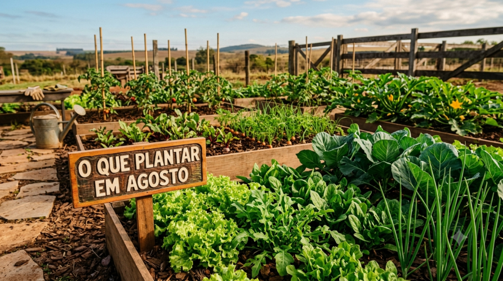 O Que Plantar em Agosto: 10 Hortaliças Ideais Para Sua Horta